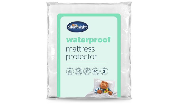 Silent night hotsell cot mattress protector