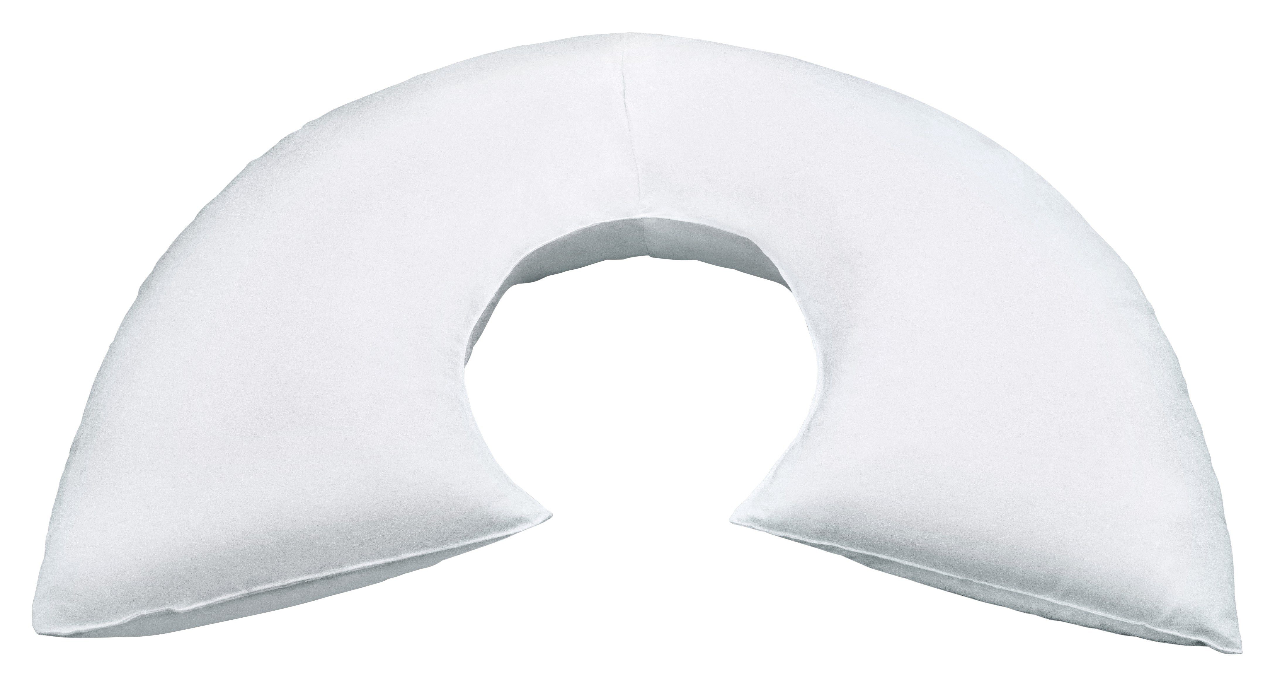 Argos Home V-Shaped Duck Feather Body Support Pillow