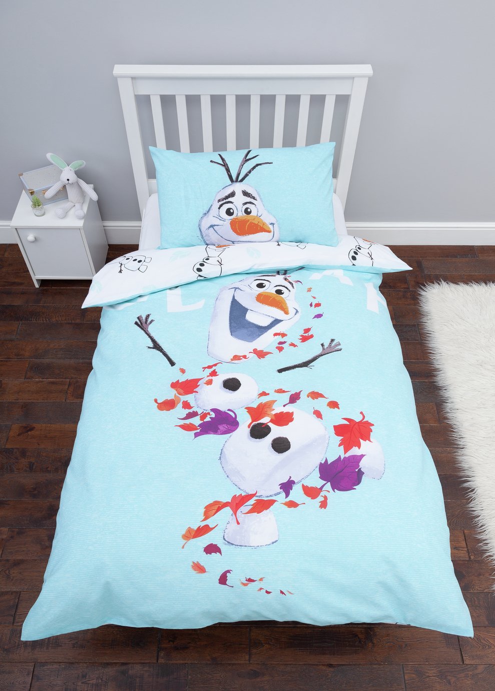 Disney Kids Frozen 2 Olaf Cotton Bedding Set - Single