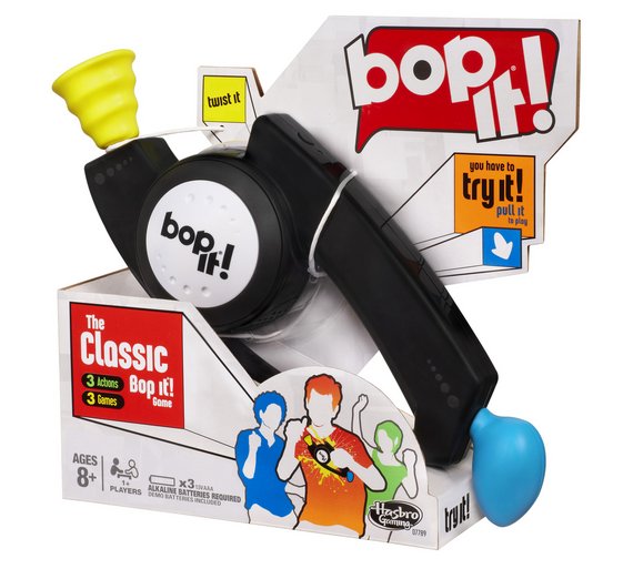 Bop It Classic Game From Hasbro Gaming React Fast And Follow Along Pull EBay