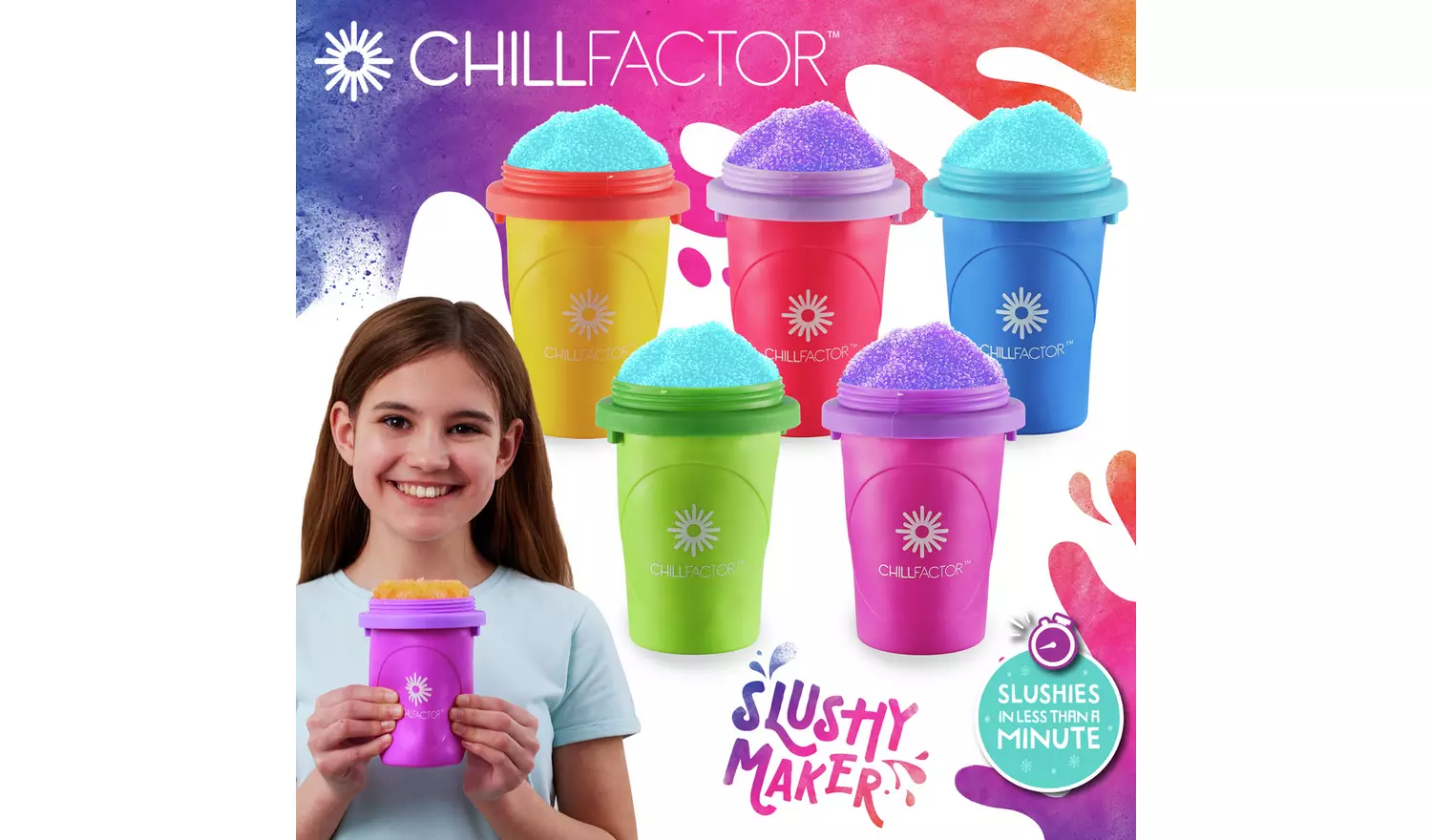 argos.co.uk | Chill Factor Squeeze Cup Slushy Maker