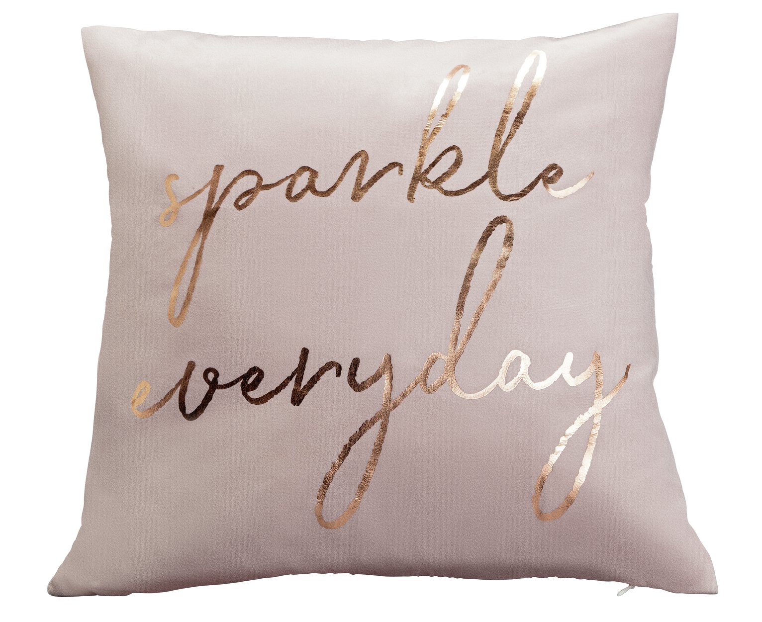 Argos Home Sparkle Everyday Velvet Cushion Review