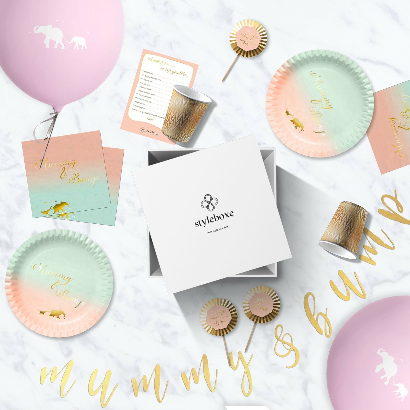 Styleboxe Mummy Bump Baby Shower Decoration Set Review