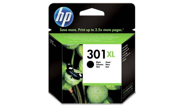 Levendig Masaccio Verstenen Buy HP 301 XL High Yield Original Ink Cartridge - Black | Printer ink |  Argos