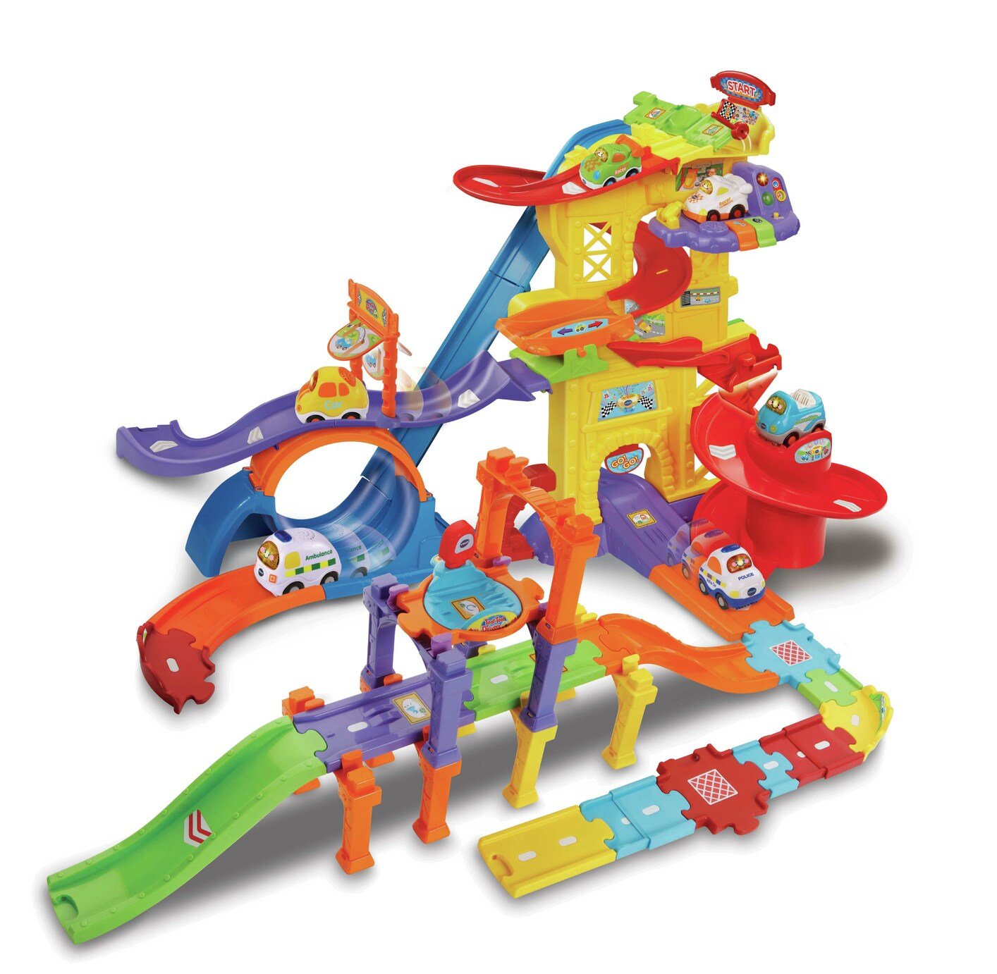 VTech Toot-Toot Mega Tracks Playset