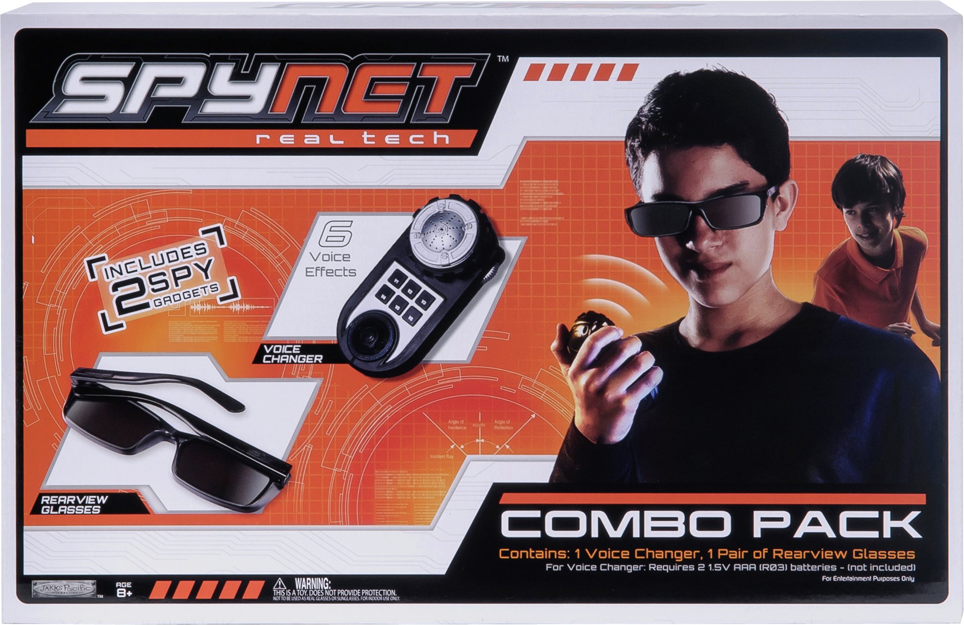 SpyNet Voice Changer and Rear View Glasses