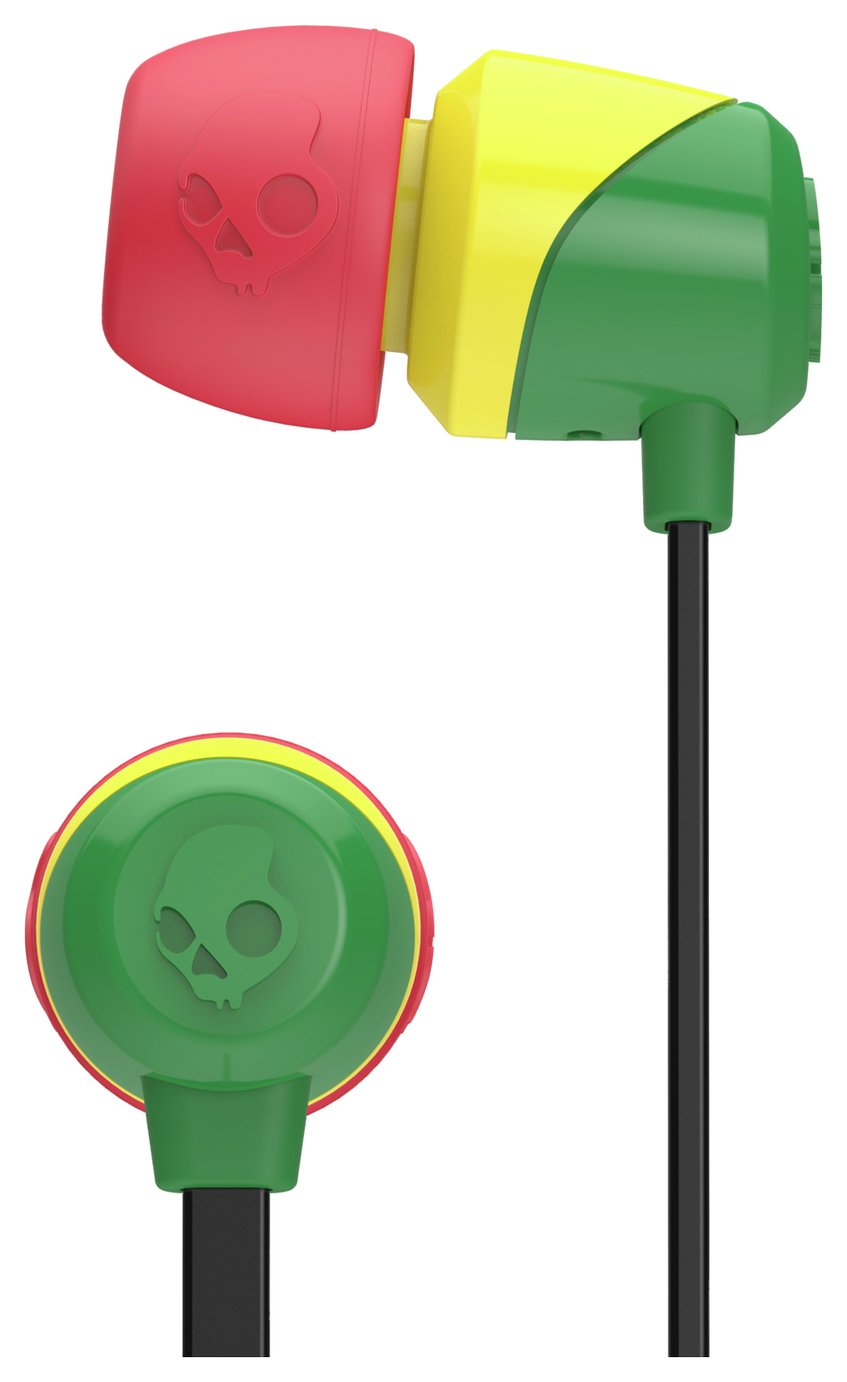 Skullcandy Jib In-Ear Headphones - Rasta