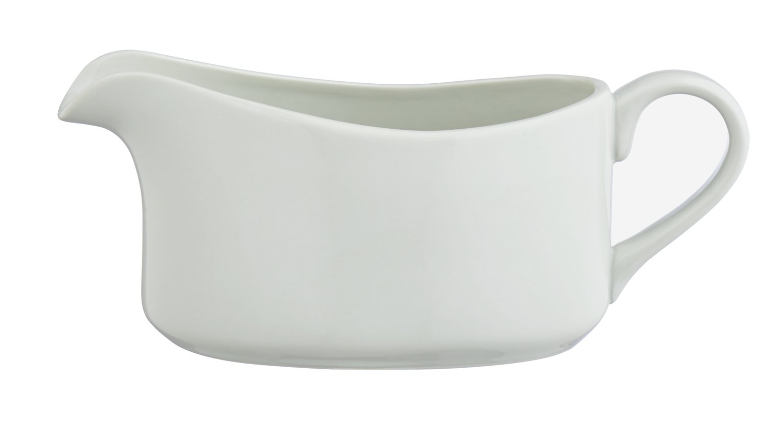 Argos Home Porcelain Gravy Boat - White