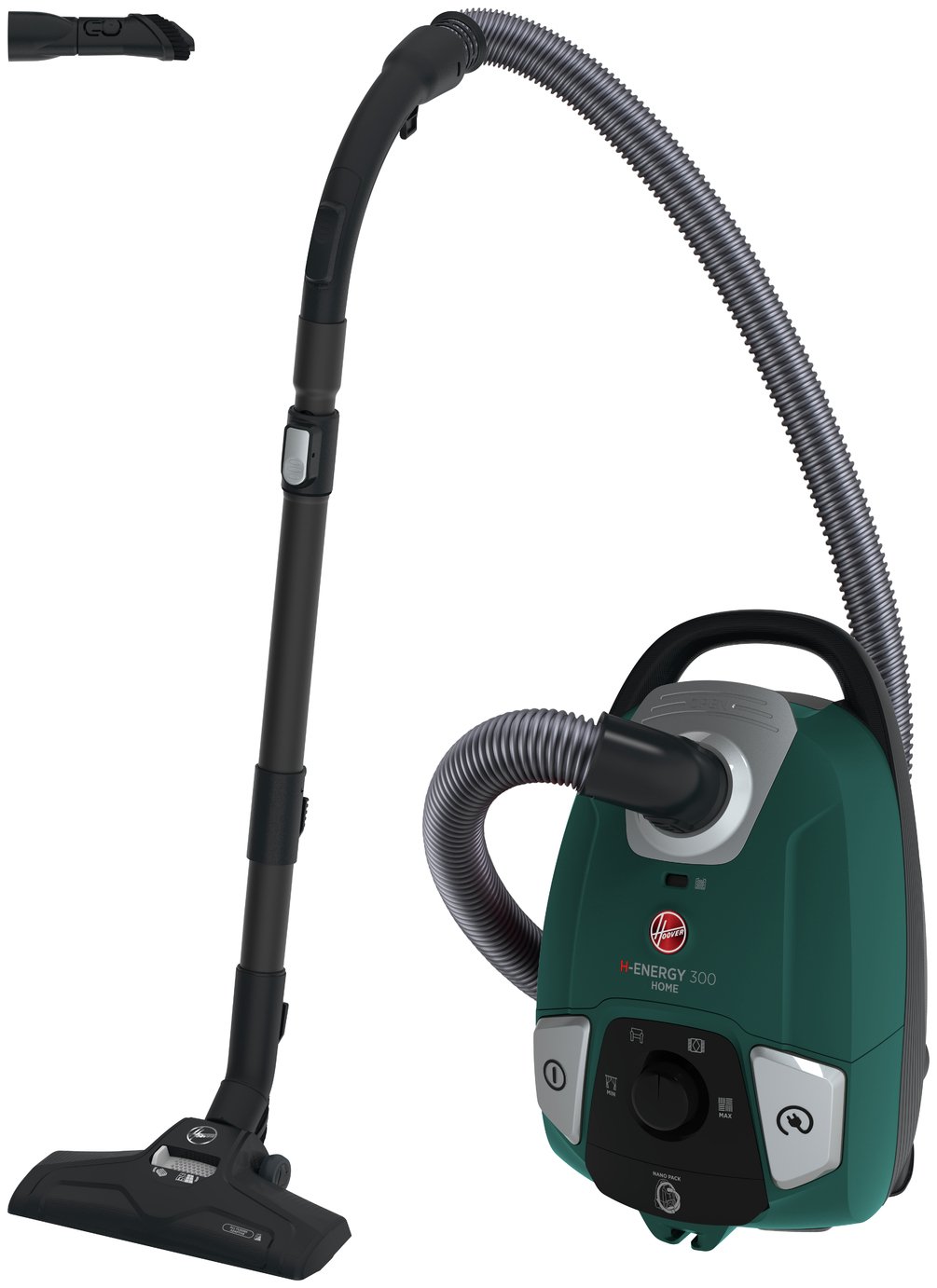 Hoover H-ENERGY 300 Home Bagged Cylinder Vacuum Cleaner