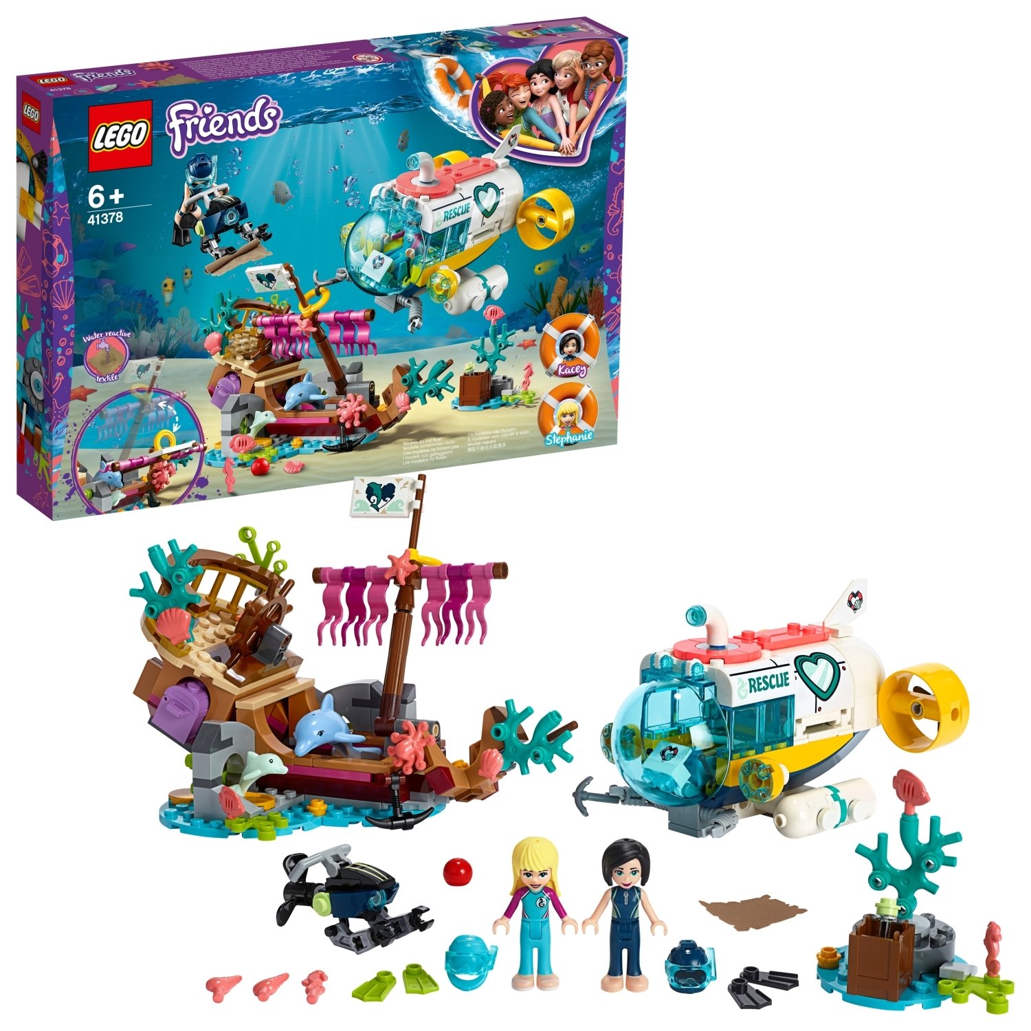 LEGO Friends Dolphins Rescue Playset - 41378