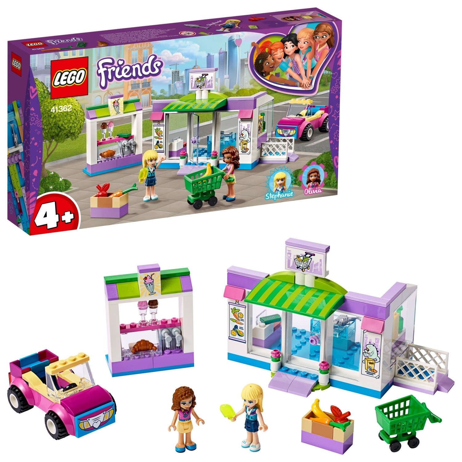 LEGO Friends Heartlake City Market Playset - 41362