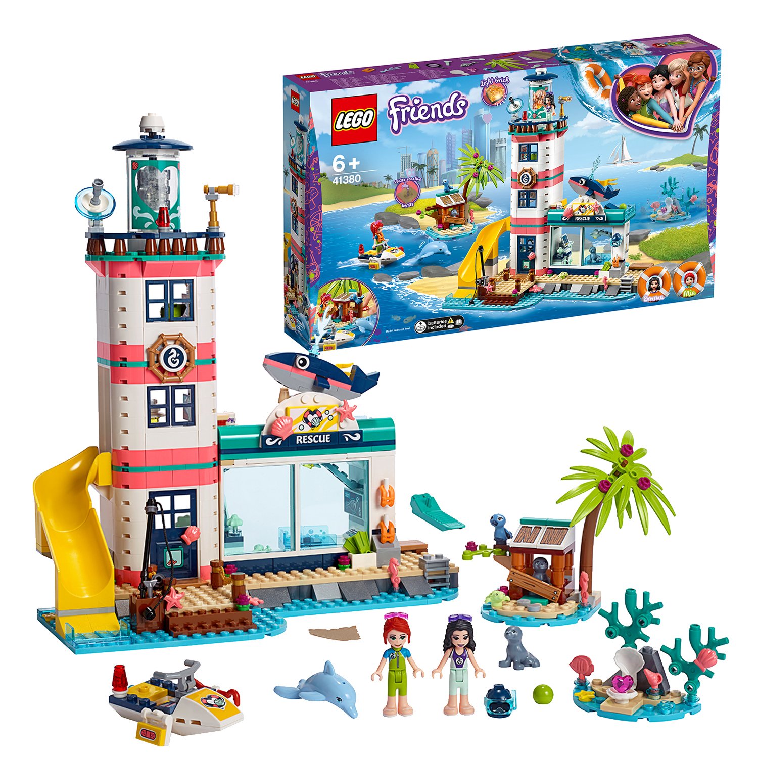 LEGO Friends Lighthouse Rescue Center Playset - 41380