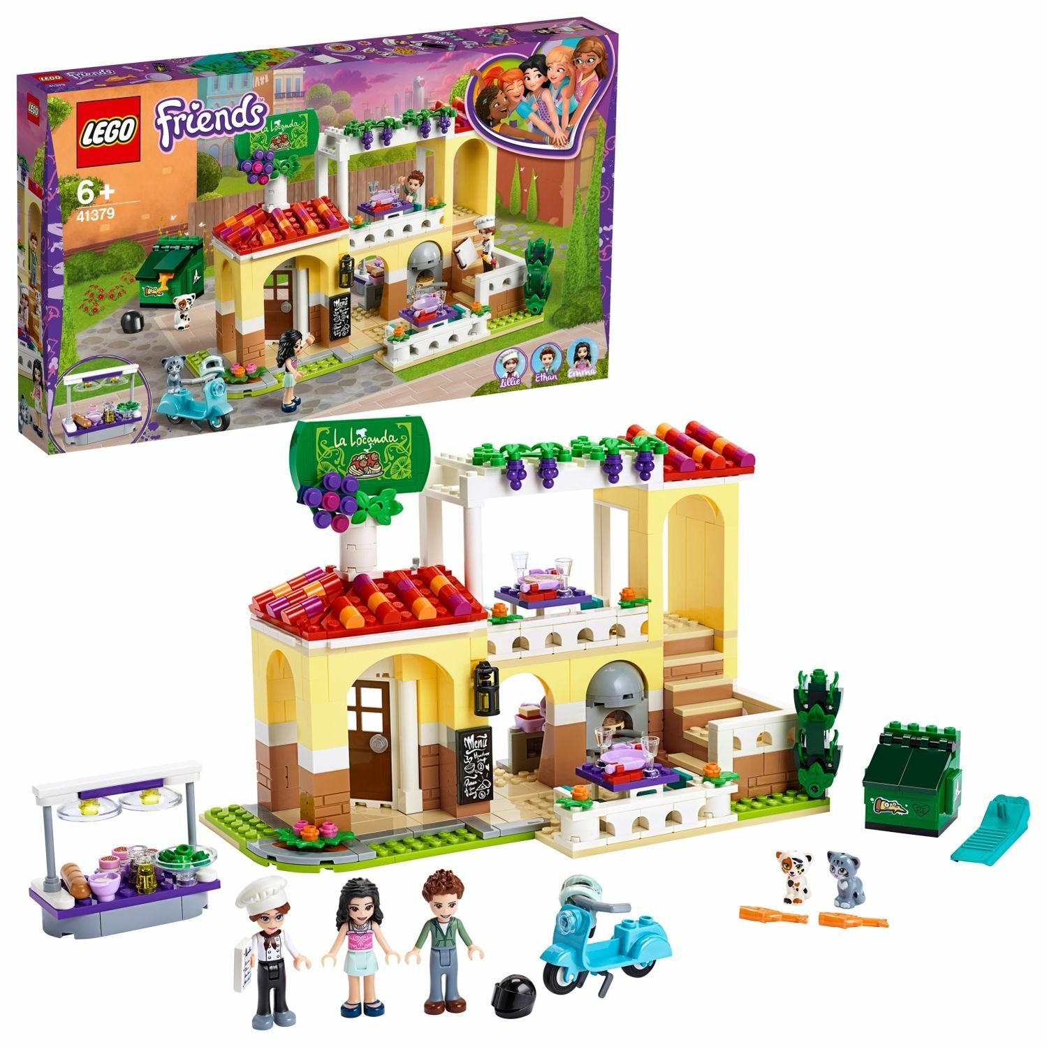 LEGO Friends Heartlake City Restaurant Playset - 41379