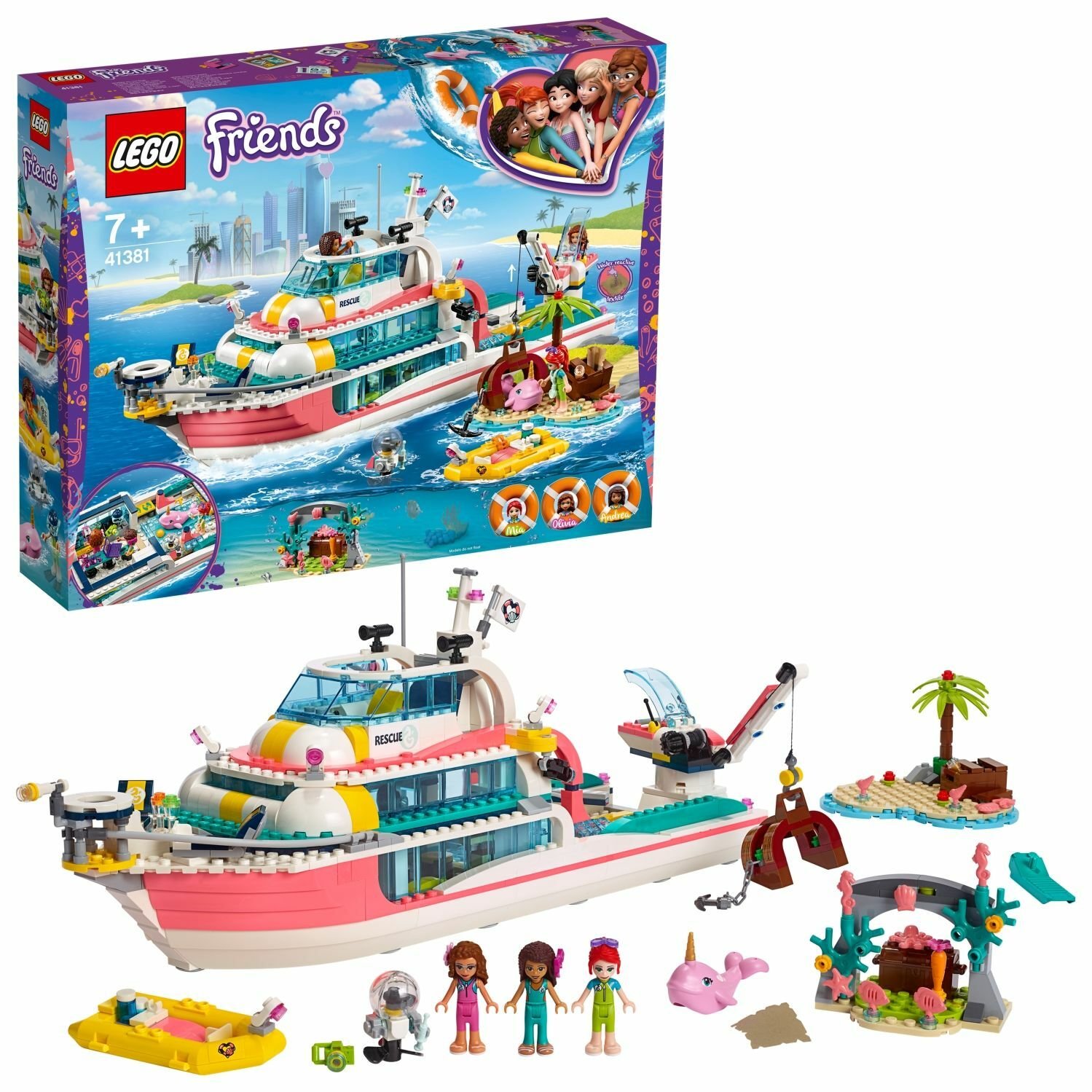 rescue boat toys