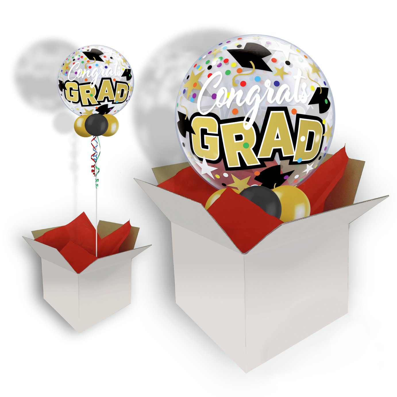 Pioneer Congratulations Graduation Bubble Balloon In A Box