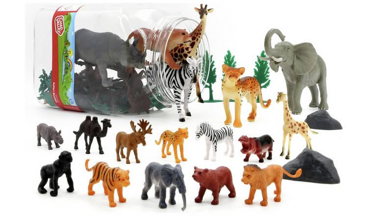 Wild animal figures clearance toys