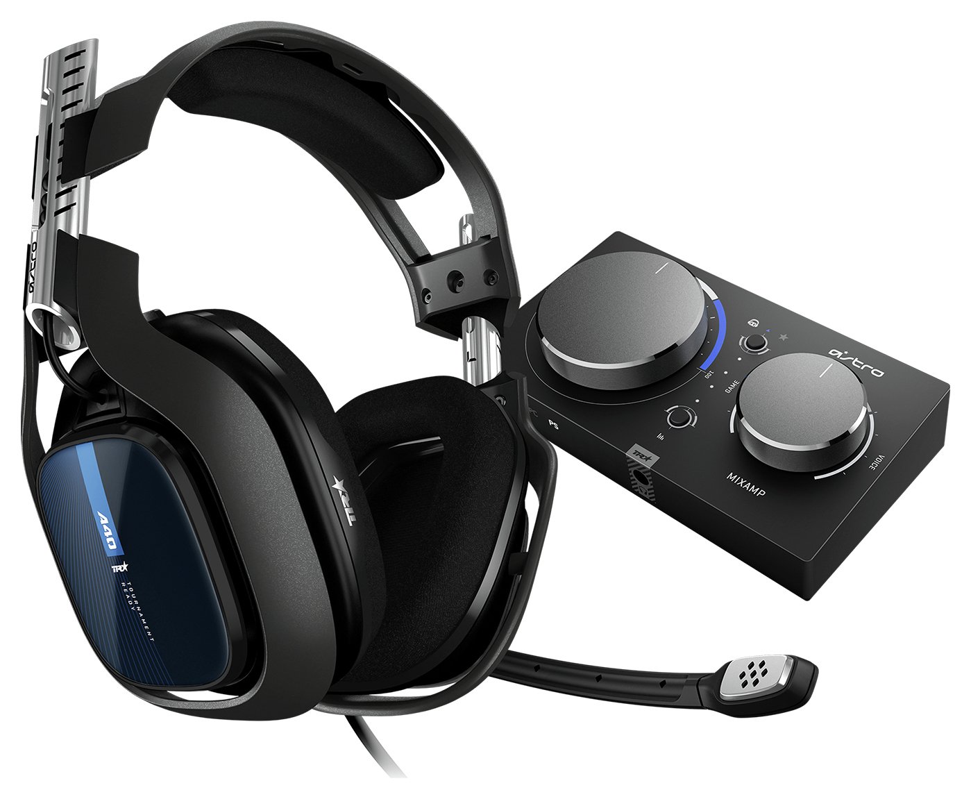 Astro A40 TR Wired Gaming Headset   Mixamp Pro For PS4 & PS5