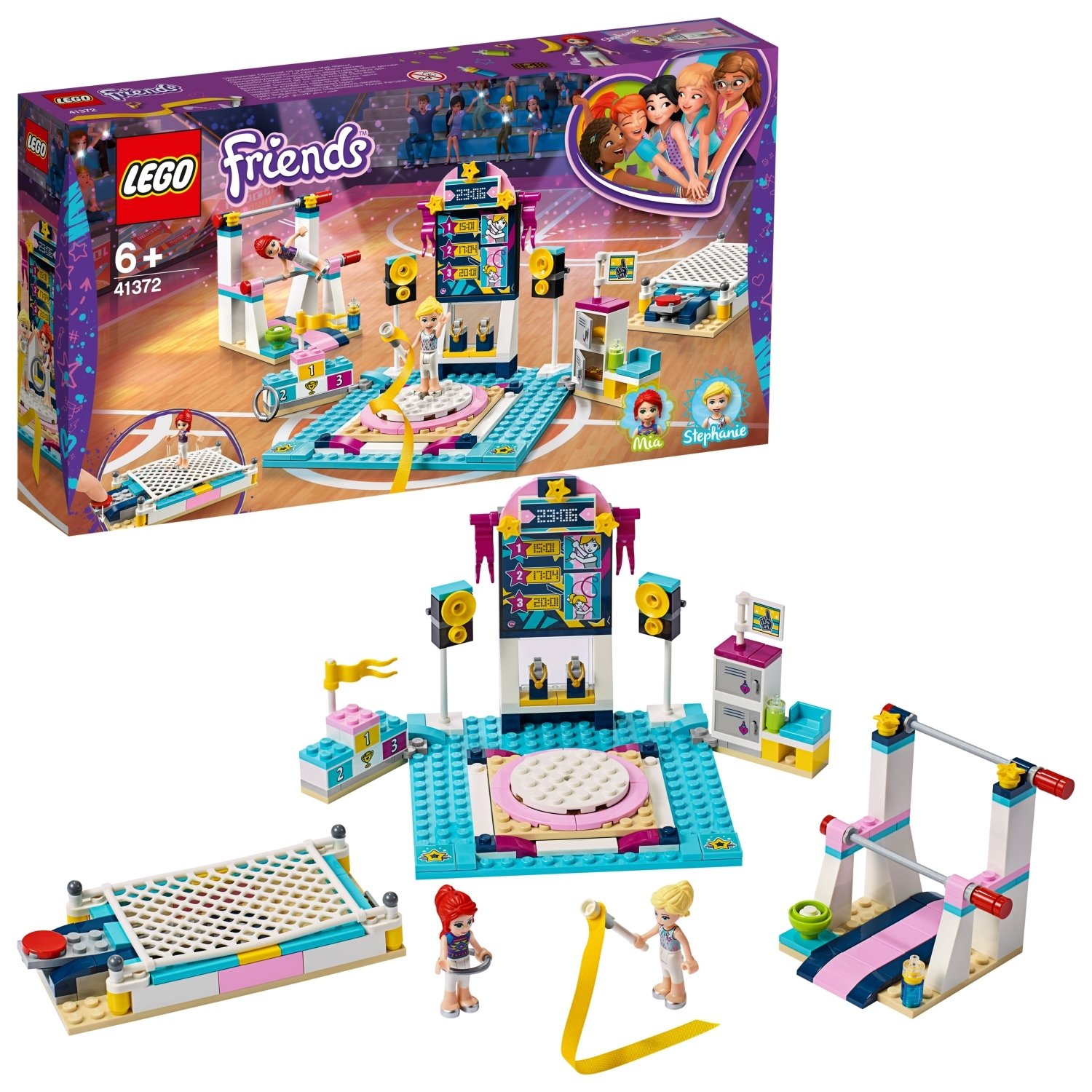 LEGO Friends Stephanies Gymnastics Playset - 41372