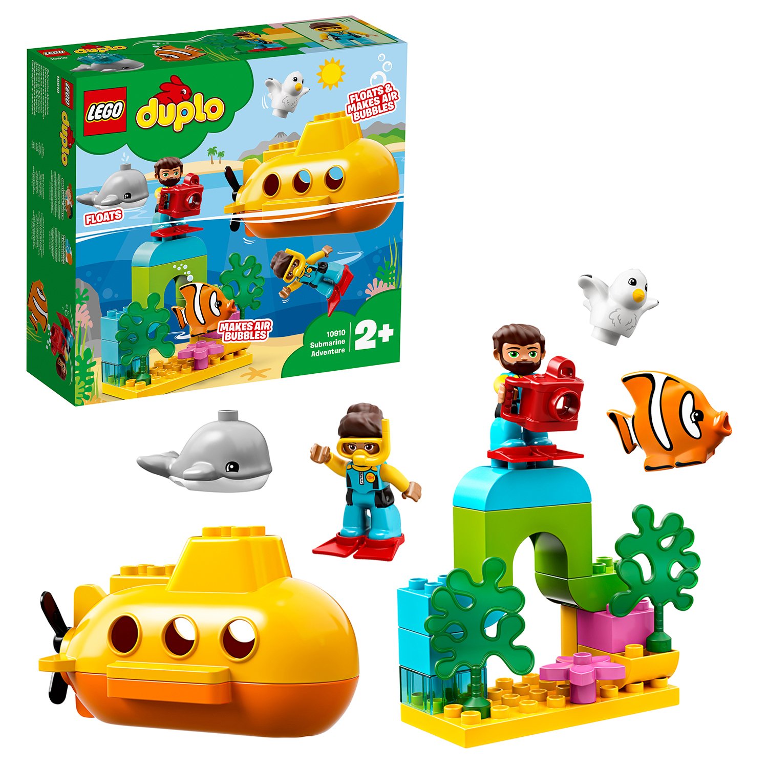 LEGO DUPLO Town Submarine Adventure Bath Toy 10910