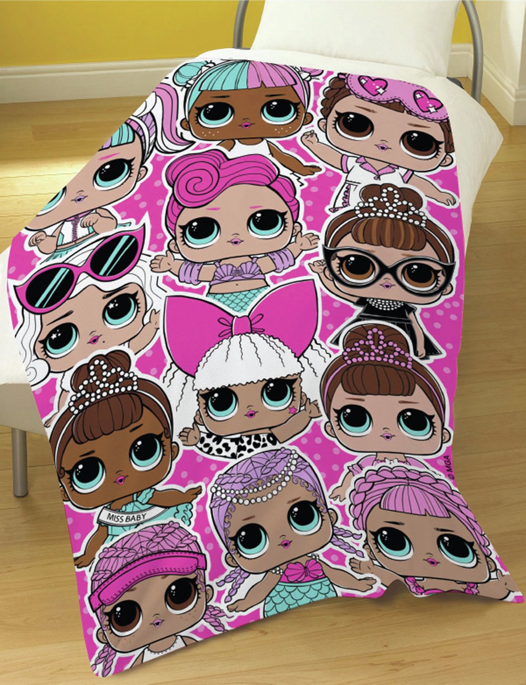 LOL Surprise Lots of LOLs Fleece Blanket