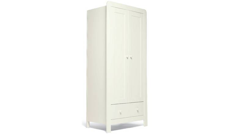 Nursery wardrobe clearance white