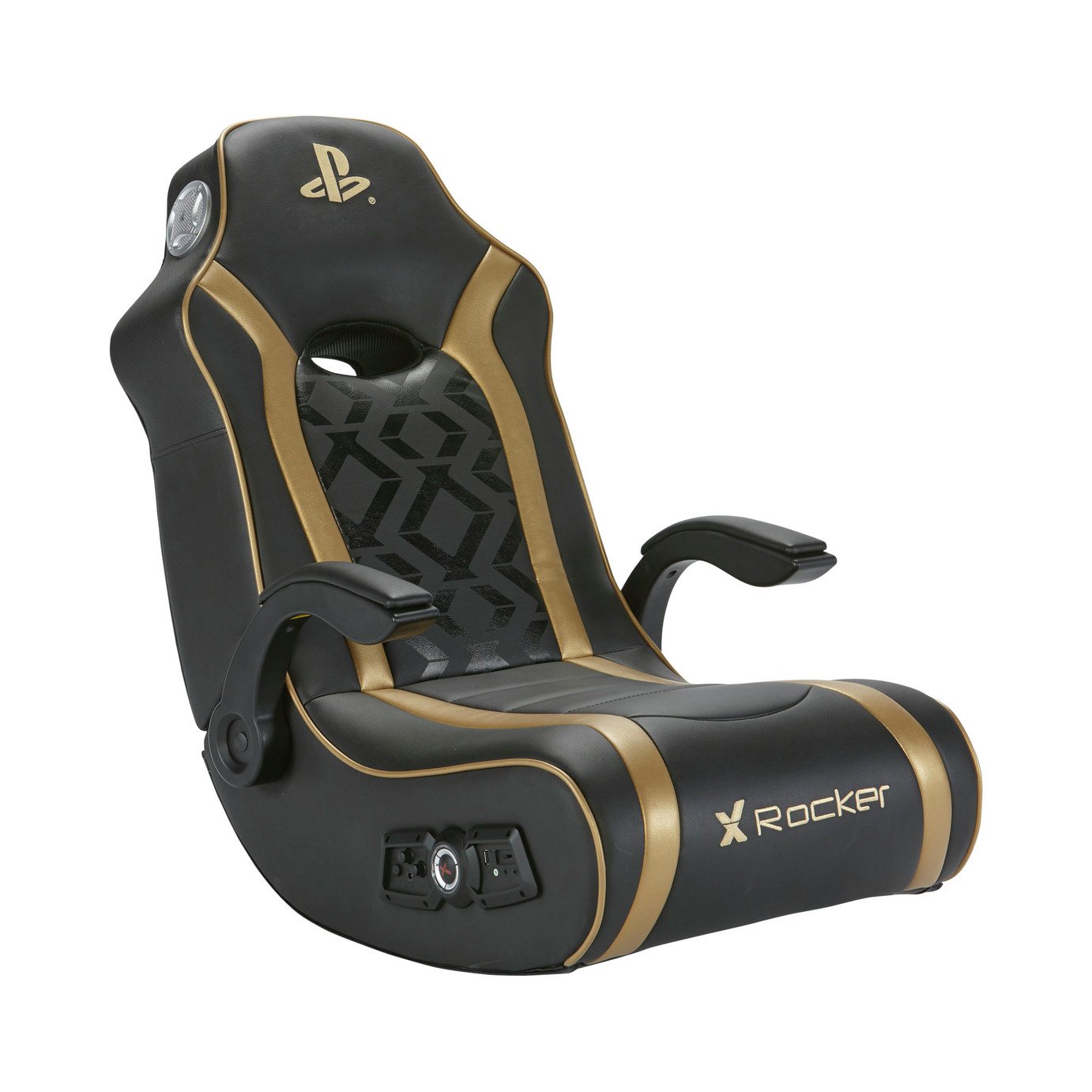 X Rocker Gold Official PlayStation 2.1 Wireless Gaming Chair