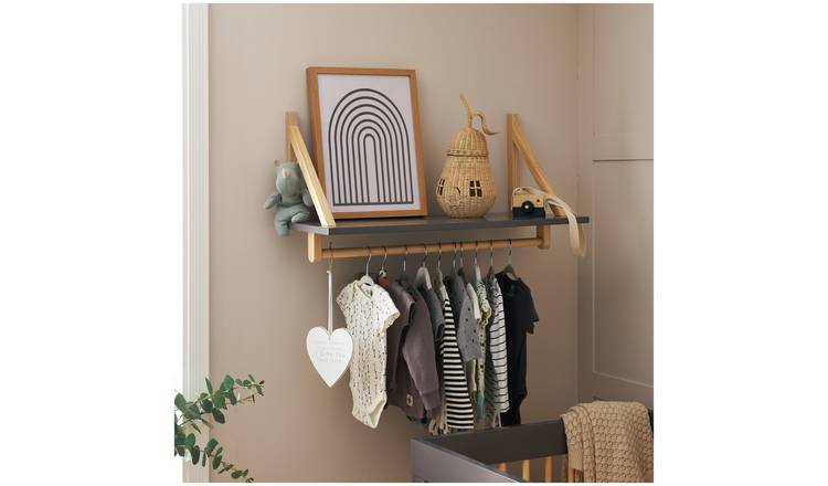 Argos coat discount rack with shelf