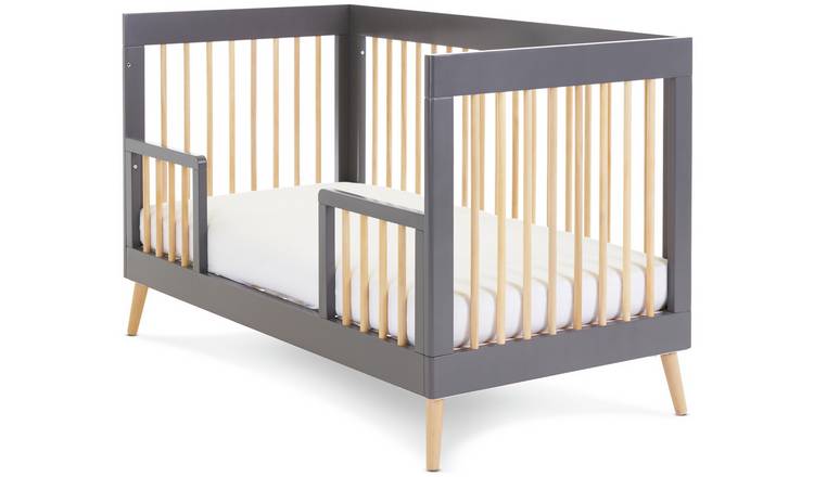 Buy Obaby Maya Baby Cot bed Slate Cots and cot beds Argos