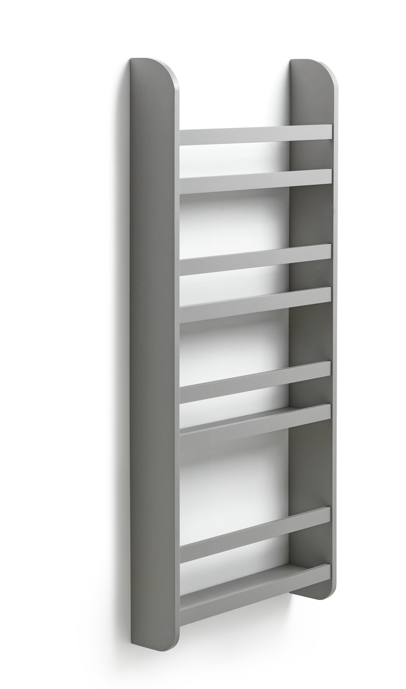 Habitat Kids Scandinavia Wall Mounted Bookcase - Grey