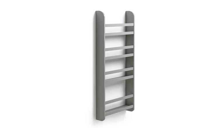 Buy Habitat Kids Scandinavia Wall Mounted Bookcase Grey Kids bookcases and shelving Habitat