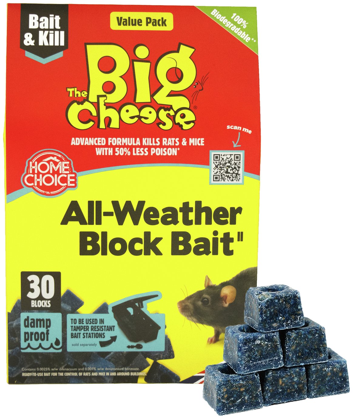 The Big Cheese All Weather Block Bait - 343g