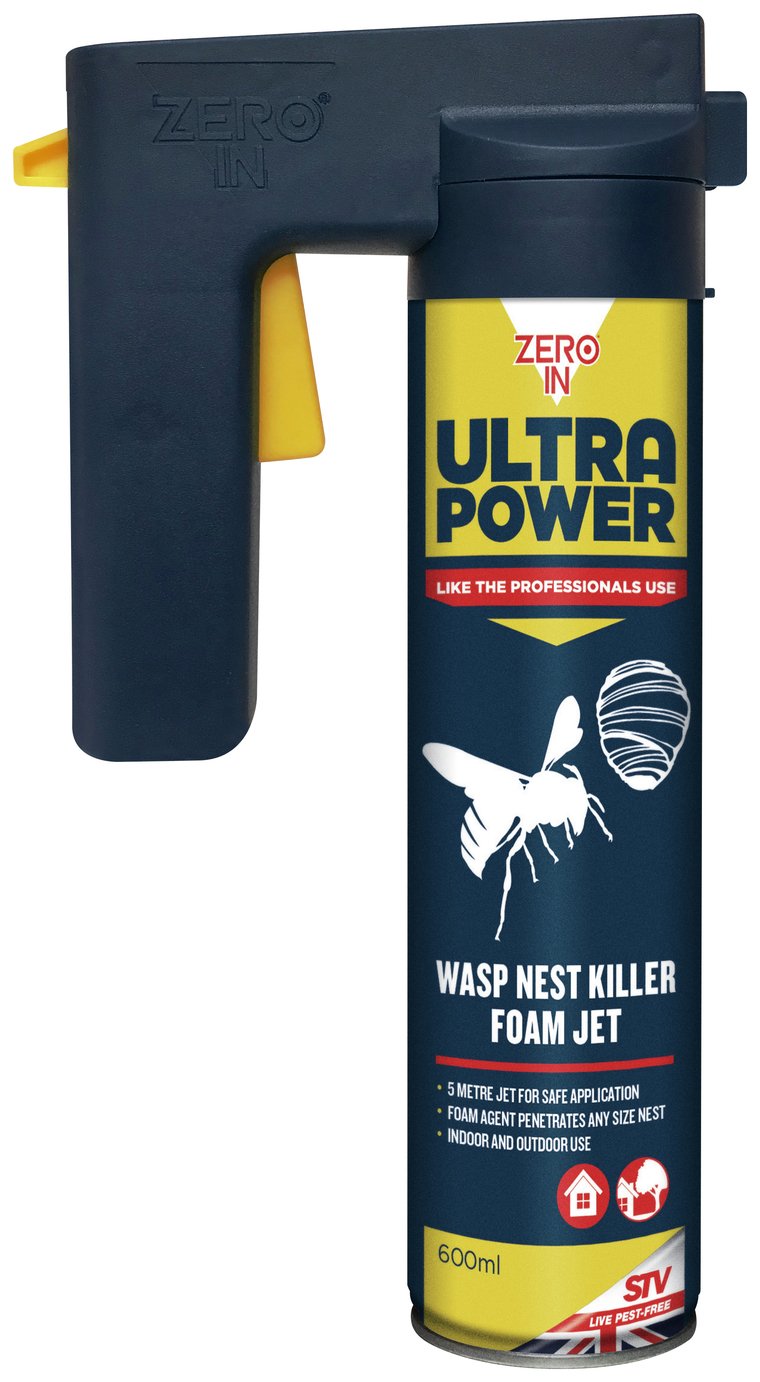 Zero In Ultra Power Wasp Nest Killer Foam Jet - 600ml