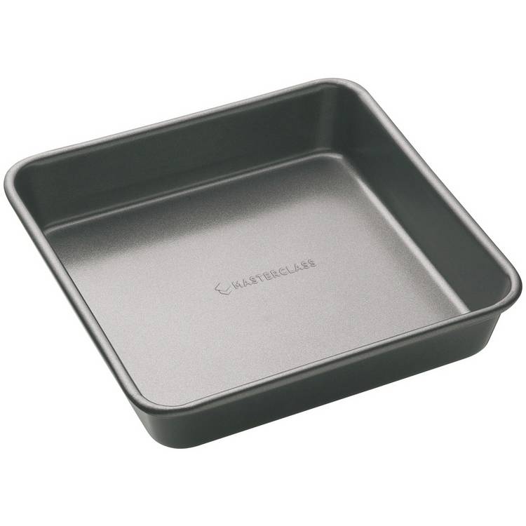 Masterclass 23cm Square Carbon Steel Baking Tin 0
