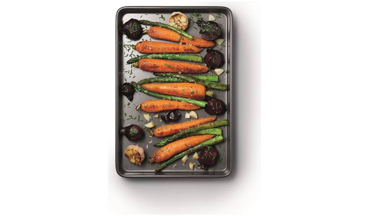 Master Class Oven pan rectangular with a grate - Kitchen Craft