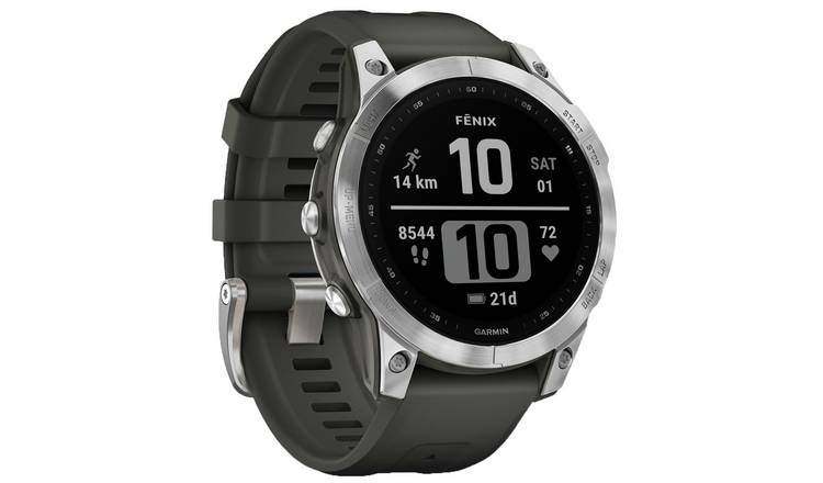 Buy Garmin Fenix 7 Smart Watch Silver Smart watches Argos