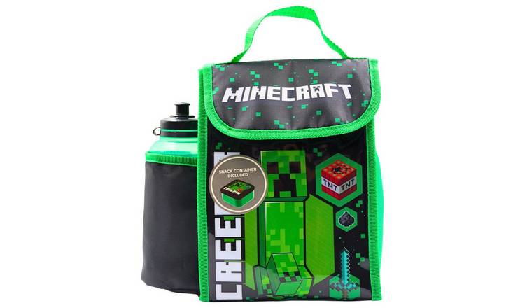 Minecraft lunch store bag argos