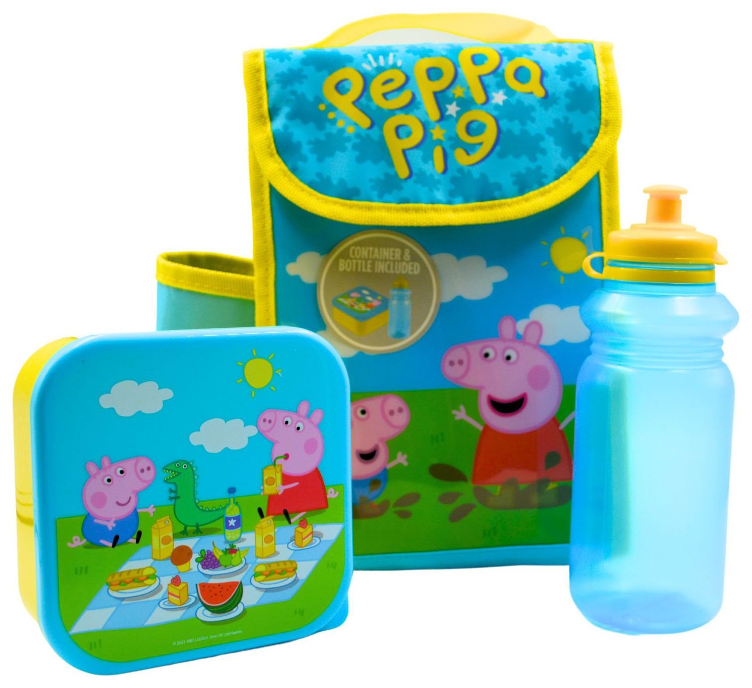 Peppa Pig My First Lunch Bag and Bottle - 580ml