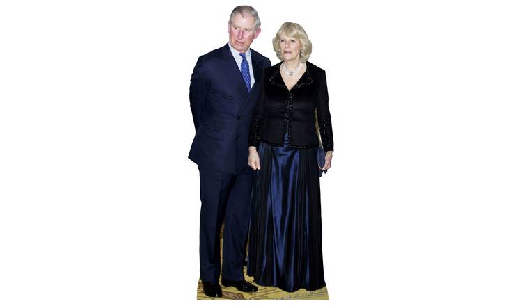 Star Cutouts King Charles Queen Camilla Cardboard Cutout