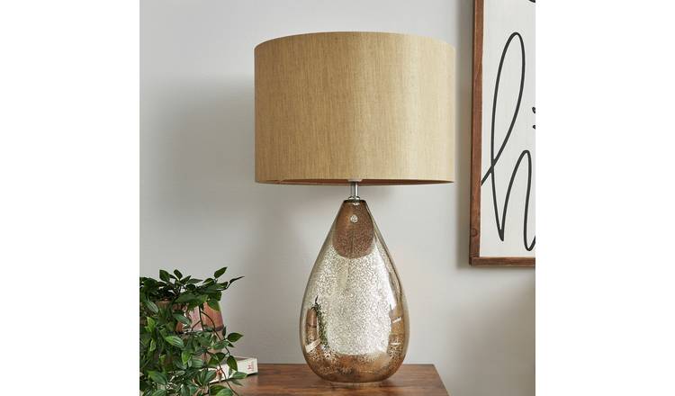 BHS Rowe Table Lamp - Gold
