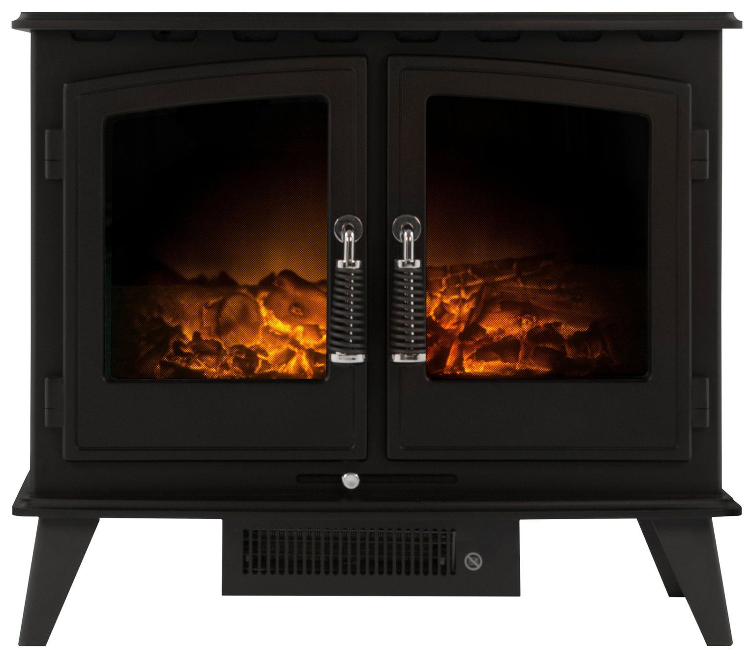 Adam Woodhouse Electric Stove-Black