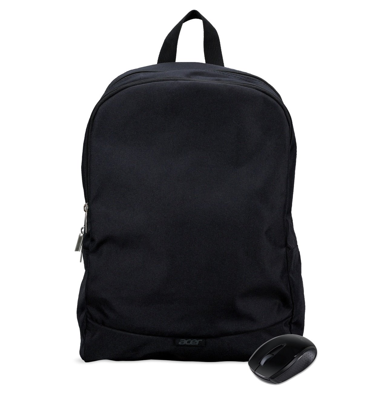 Acer 15.6 Inch Laptop Backpack and Wireless Mouse - Black
