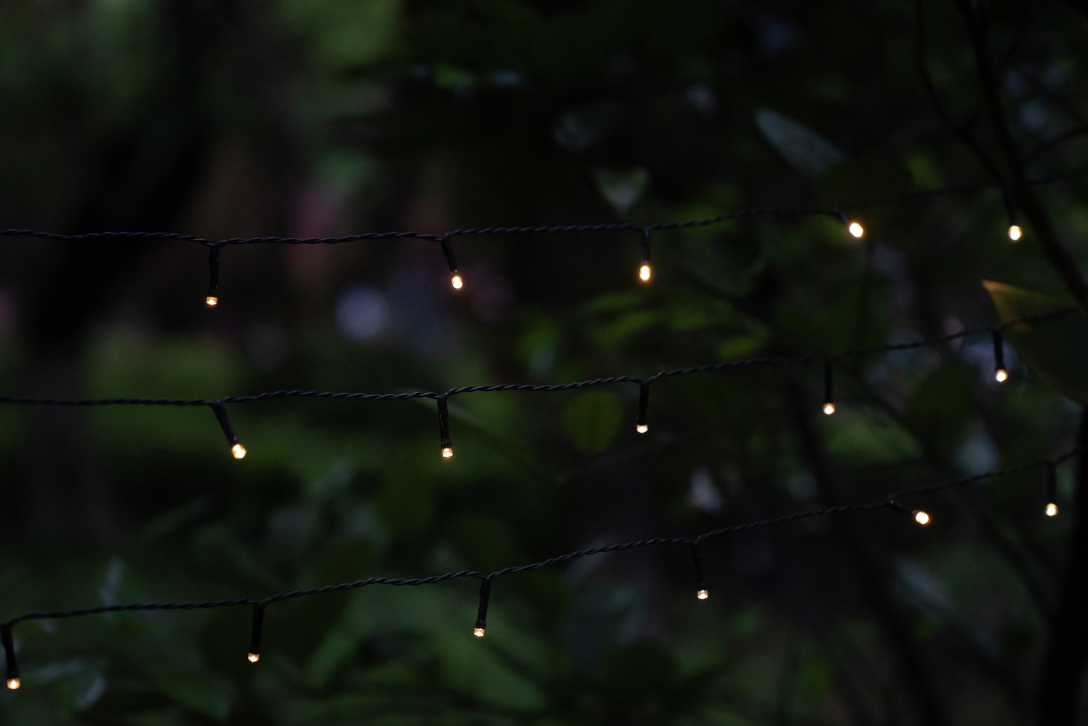 Garden by Sainsbury's 100 Warm White Solar String Lights