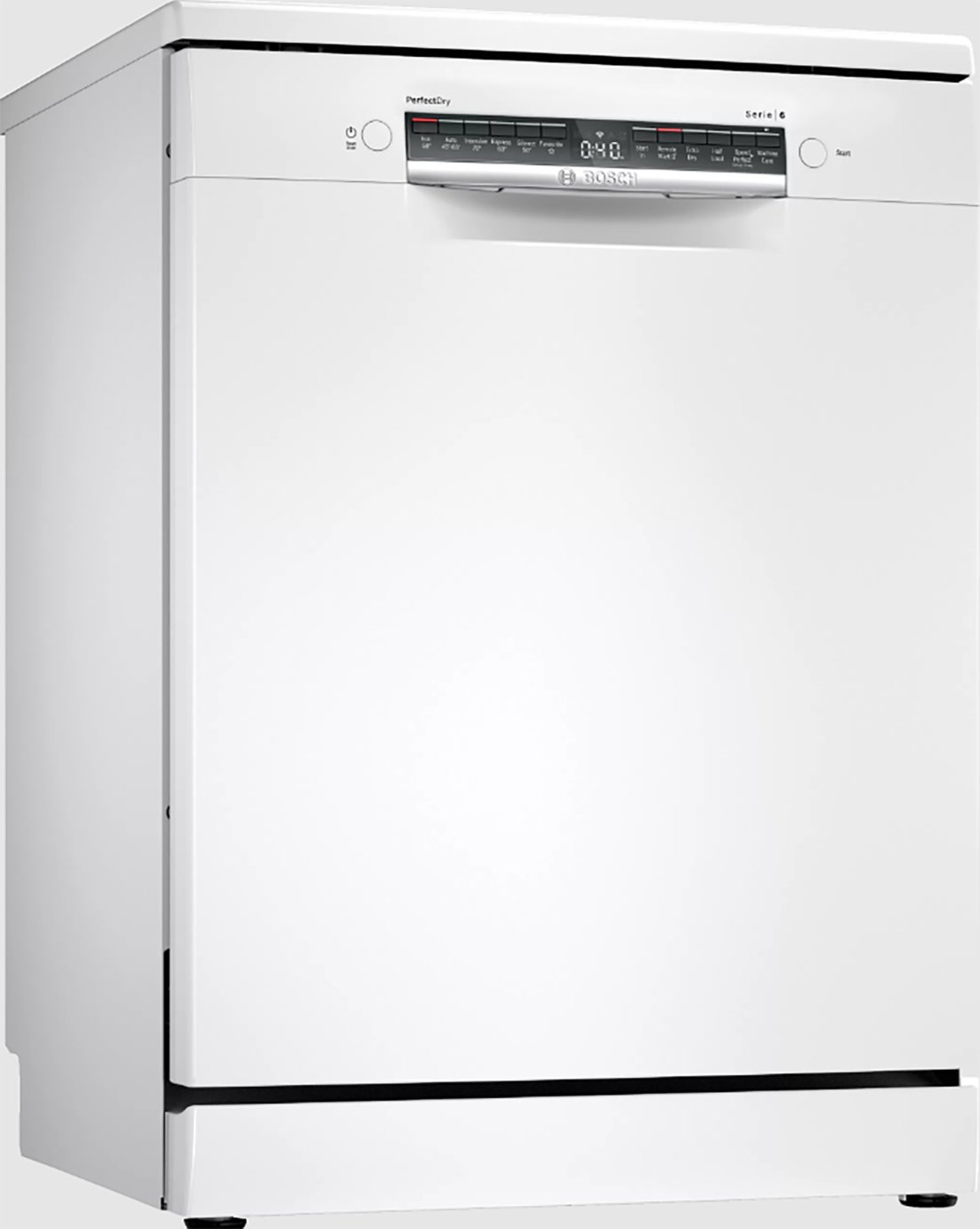 Bosch SMS6ZCW00G Perfect Dry Freestanding Dishwasher - White
