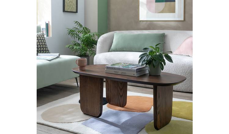 Beech coffee deals table argos