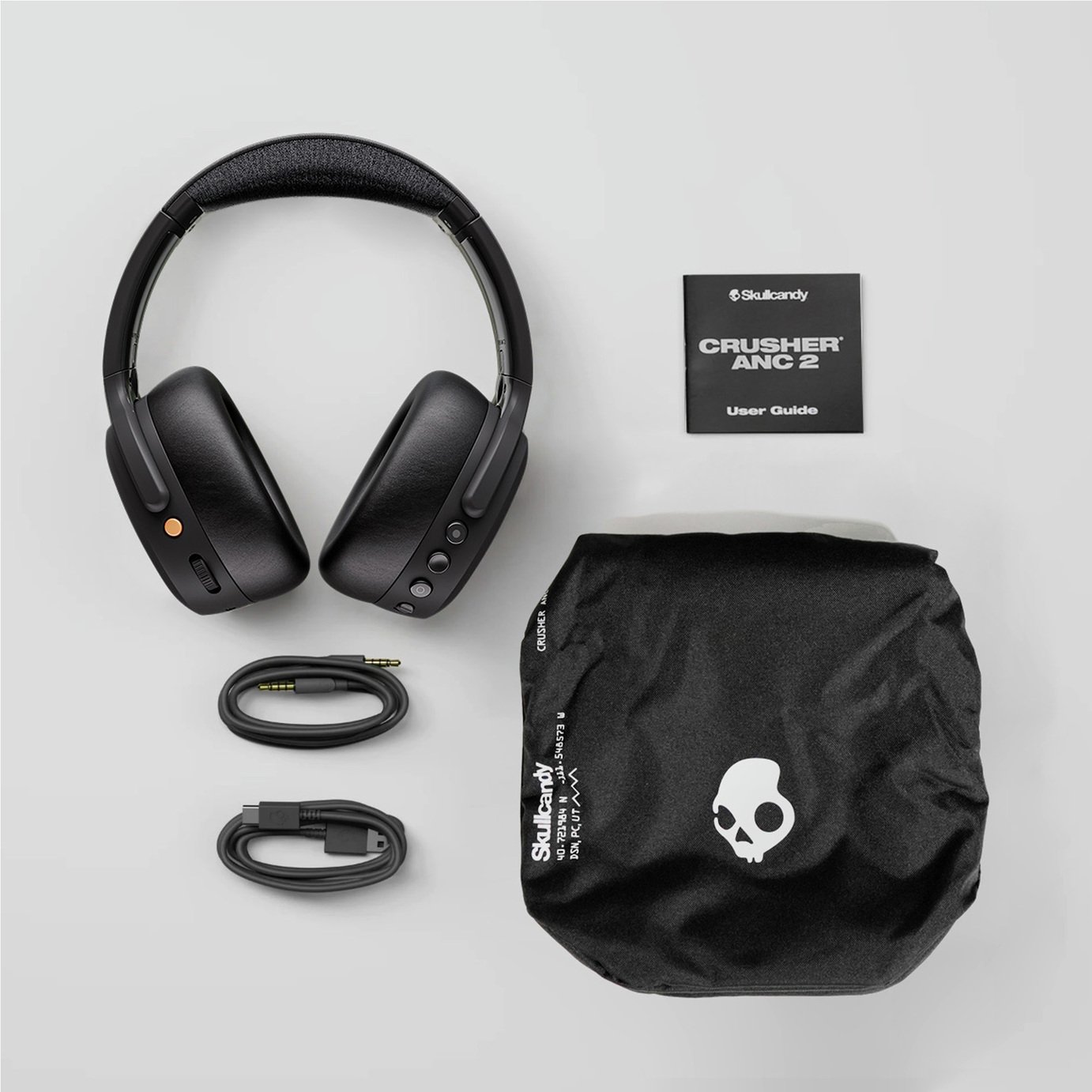Buy Skullcandy Crusher ANC 2 Sensory Bass Headphone - Off White