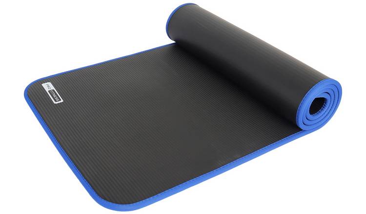 Buy Pro Fitness 10mm Thickness Yoga Exercise Mat Black Argos