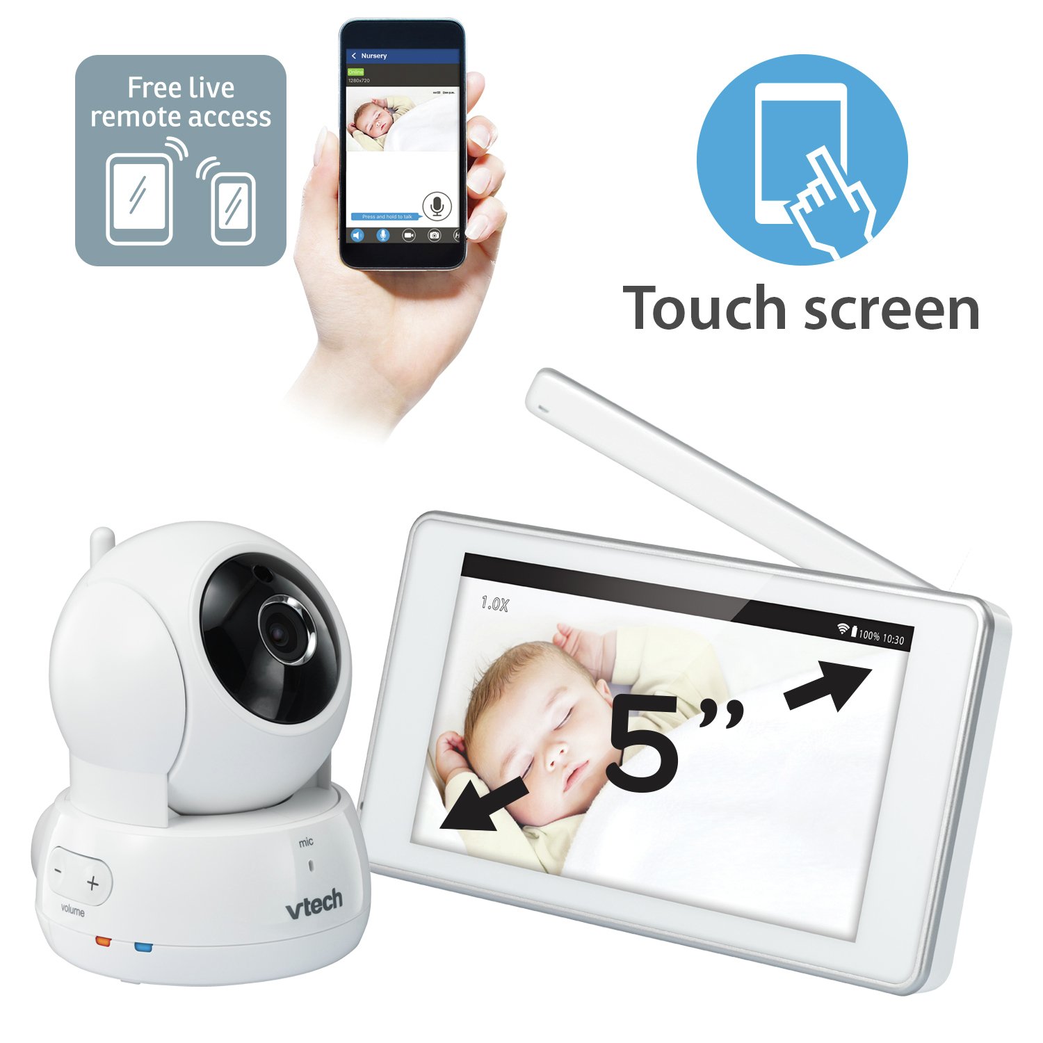 VTech 6000 Smart Video 5inch HD Baby Monitor Review