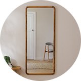 Full length mirrors.