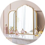 Dressing table mirrors.