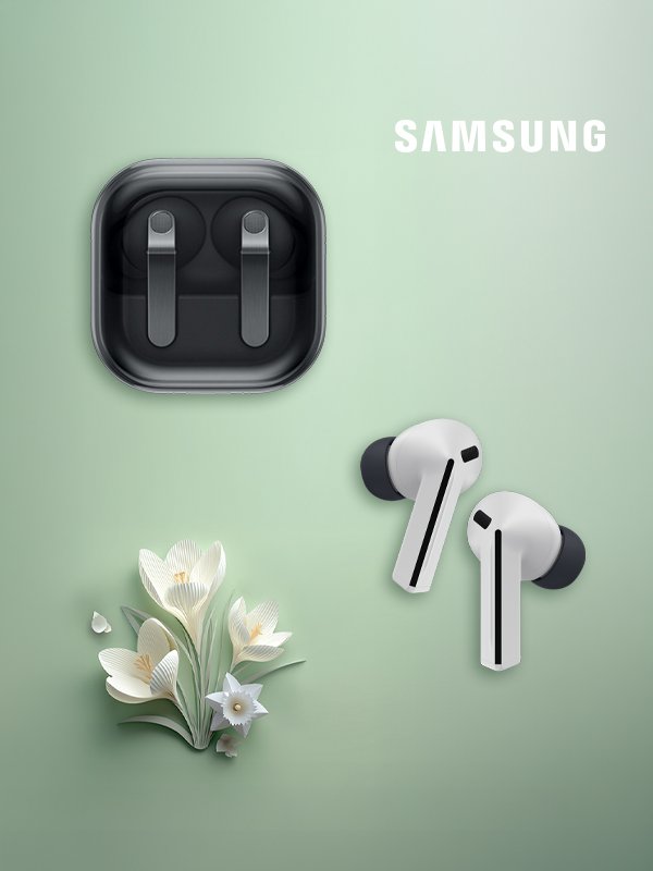 Save £20 on Samsung Buds4 Pro and Buds3 FE earbuds. Using code SAVE20.